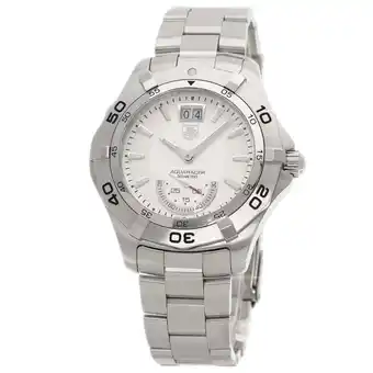 Walmart Pre-Owned TAG Heuer WAF1011 Aquaracer Grand Date Watch Stainless Steel SS Men's (Good) offer