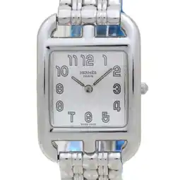 Walmart Pre-Owned HERMES Cape Cod CC1.210.220 4716 Stainless Steel Women's 39719 Watch (Good) offer