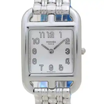 Walmart Pre-Owned HERMES Cape Cod CC1.210.220 4716 Stainless Steel Women's 39719 Watch (Good) offer