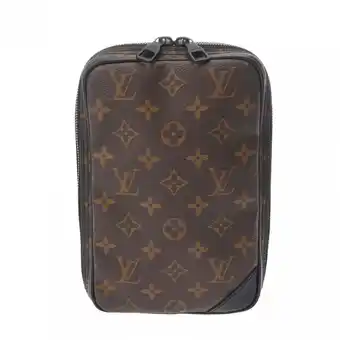 Walmart Pre-Owned LOUIS VUITTON Louis Vuitton Monogram Solaray Utility Side Bag Brown M44477... (Good) offer