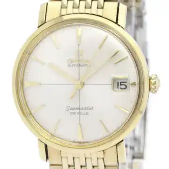 Walmart Pre-Owned Omega Seamaster Automatic Gold Plated,Stainless Steel Men's Dress/Formal 166.020 (Good) offer