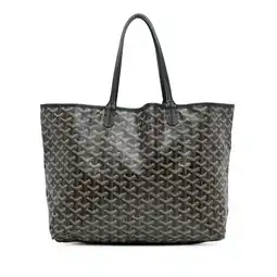 Walmart Pre-Owned Authenticated Goyard Tote Bag Coated Canvas Black Women offer