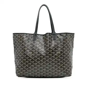 Walmart Pre-Owned Authenticated Goyard Tote Bag Coated Canvas Black Women offer