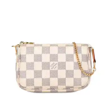 Walmart Pre-Owned Authenticated Louis Vuitton Handbag Damier Canvas White Women (Good) offer