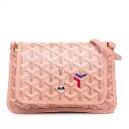 Walmart Pre-Owned Authenticated Goyard Crossbody Bag Coated Canvas Pink Women offer