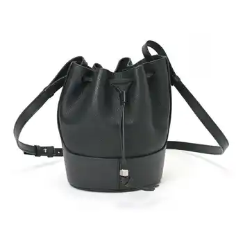 Walmart Pre-Owned LOEWE Balloon Bag Small Shoulder A686C31X01 Leather Black S-157031 (Good) offer