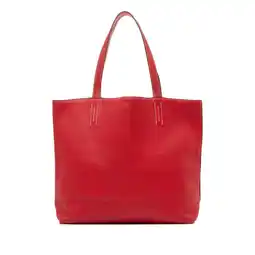 Walmart Pre-Owned Authenticated Herms Tote Bag Calf Red Women (Good) offer