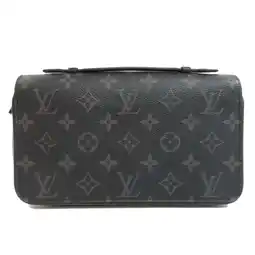 Walmart Pre-Owned Louis Vuitton M61698 Zippy XL Second Bag Monogram Eclipse Women's (Good) offer