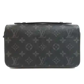 Walmart Pre-Owned Louis Vuitton M61698 Zippy XL Second Bag Monogram Eclipse Women's (Good) offer