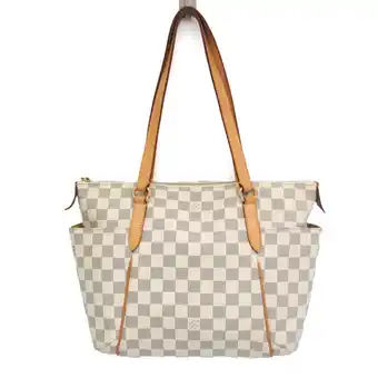 Walmart Pre-Owned Louis Vuitton Damier Azur Totally PM N51261 Women's Tote Bag Damier Azur (Good) offer