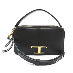 Walmart Pre-Owned TOD'S Timeless 2way Shoulder Bag Black leather XBWTSAB0100Q8EB999 (New) offer