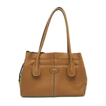 Walmart Pre-Owned Tod's Women's Leather Tote Bag Light Brown (Good) offer