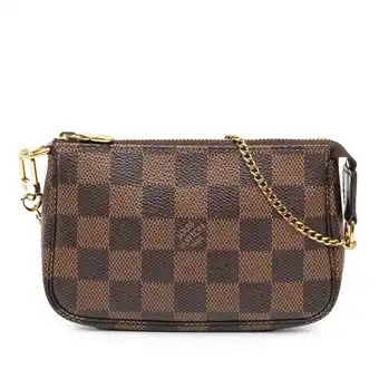 Walmart Pre-Owned Authenticated Louis Vuitton Handbag Damier Canvas Brown Women offer