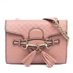 Walmart Pre-Owned Authenticated Gucci Crossbody Bag Calf Pink Women (Good) offer