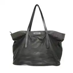 Walmart Pre-Owned Jimmy Choo PIMLICO TIA Women,Men Leather Studded Tote Bag Black (Good) offer