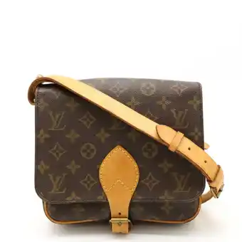 Walmart Pre-Owned LOUIS VUITTON Louis Vuitton Monogram Cartesier 22 Shoulder Bag Pochette... (Good) offer