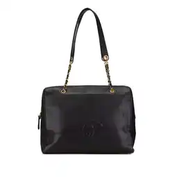 Walmart Pre-Owned Authenticated Chanel Shoulder Bag Caviar Leather Black Women (Good) offer