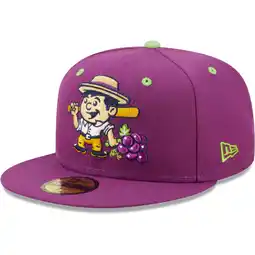 Walmart Men's New Era Purple Vi-eros de Tri-City Copa De La Diversion 59FIFTY Fitted Hat offer