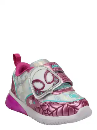 Walmart Spidey Toddler Girl Light-Up Sneaker with On/Off Power Button offer