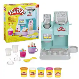 Walmart Play-Doh Kitchen Creations Colorful Cafe Kids Kitchen Play Set, with 5 Colors of Play-Doh offer