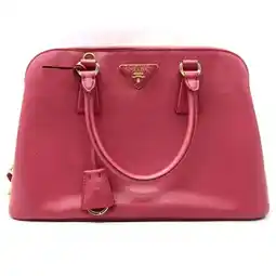 Walmart Pre-Owned PRADA Saffiano Lux handbag BL0837 Prada pink SAFFIANO LUX (Good) offer