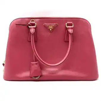 Walmart Pre-Owned PRADA Saffiano Lux handbag BL0837 Prada pink SAFFIANO LUX (Good) offer