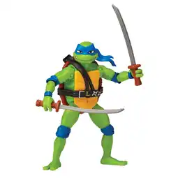 Walmart Teenage Mutant Ninja Turtles: Mutant Mayhem 4.5 Leonardo Basic Action Figure by Playmates Toys offer