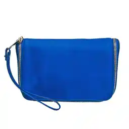 Walmart Pre-Owned Bottega Veneta Organizer VA9V3 666770 Women's Leather Clutch Bag,Pouch Blue (Good) offer