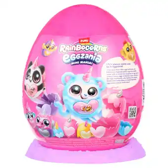 Walmart Rainbocorns Eggzania Mini Mania by ZURU Plush Surprise Unboxing with Animal Soft Toy Doll offer