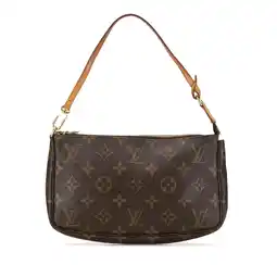 Walmart Pre-Owned Authenticated Louis Vuitton Shoulder Bag Monogram Canvas Brown Women offer