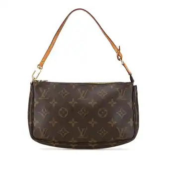 Walmart Pre-Owned Authenticated Louis Vuitton Shoulder Bag Monogram Canvas Brown Women offer