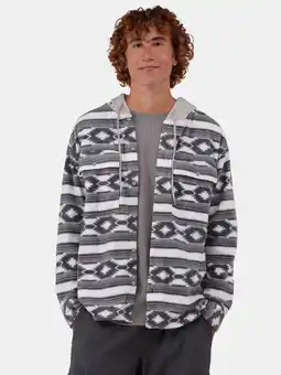 Walmart No Boundaries Men's & Big Men's Polar Fleece Hooded Button Up Jacket, Sizes XS-5XL offer