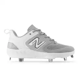 Walmart New Balance Women's Fresh Foam X Velo V3 Low Metal Fastpitch Softball Cleats Grey/White Medium 6.5 offer