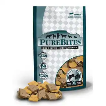 Walmart PureBites Freeze Dried Beef Liver & Cheese Dog Treats All Natural 4.2-Ounces offer