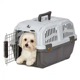 Walmart MidWest Homes for Pets Skudo 19’’ Plastic Carrier, Ideal for Small Dogs with a Weight of 1-12 Lb offer