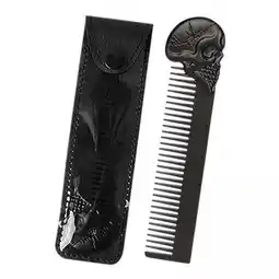 Walmart TOOYFUL 4xCool Beard Comb for Men Pocket Comb Fine Hairdressing Trim Tool Barber offer