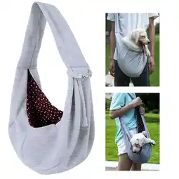 Walmart Lnkoo Pet Carrier, Hand Free Sling Adjustable Padded Strap Tote Bag Breathable Cotton offer