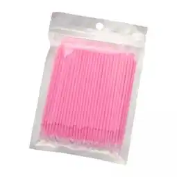 Walmart Serenable 2xDisposable Cotton Swabs Portable Double Tip for Professional Makeup Personal Pink offer