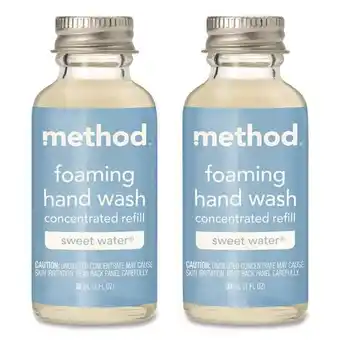 Walmart Method Products Concentrated Foaming Hand Soap Refill - Sweet Water Flavor offer