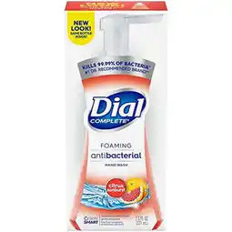 Walmart Dial Complete Antibacterial Foaming Kitchen Hand Soap, Citrus Sunburst, 7.5 Oz, 2 Pack offer