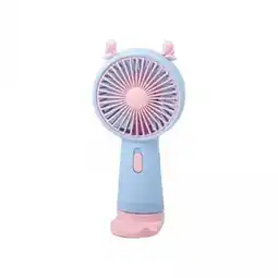 Walmart Fancyes 5xPersonal Fan Random Color with Base Cute Handheld Fan for Home Party Camping C offer