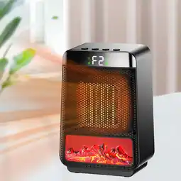 Walmart perfk Electric Fireplace Heater Creative Home Decoration for Desktop Office Indoor offer