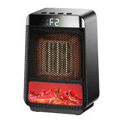 Walmart Baoblaze Electric Fireplace Heater Creative Home Decoration for Desktop Office Indoor offer