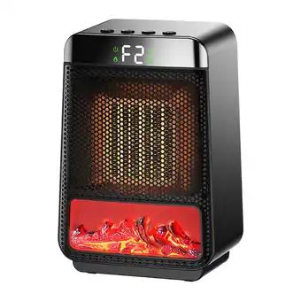 Walmart Baoblaze Electric Fireplace Heater Creative Home Decoration for Desktop Office Indoor offer