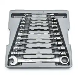 Walmart GearWrench 9412 12-Piece Metric Ratcheting Wrench Set offer