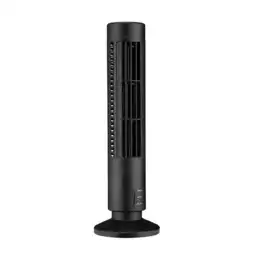 Walmart Dido Tower Fan Adjustable USB Cooling Fan Standing Bladeless Floor Air Cooler for Home Office, Black offer