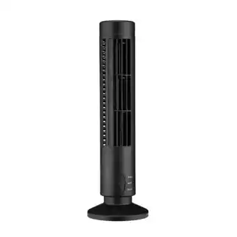 Walmart Dido Tower Fan Adjustable USB Cooling Fan Standing Bladeless Floor Air Cooler for Home Office, Black offer