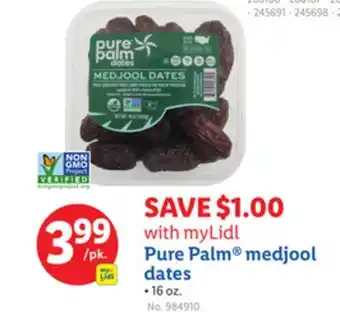 Lidl Pure Palm medjool dates offer