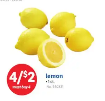 Lidl lemon offer