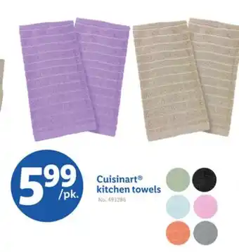 Lidl Cuisinart kitchen towels offer